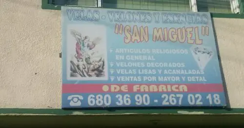 VELAS VELONES Y ESENCIAS SAN MIGUEL VELAS VELONES Y ESENCIAS SAN MIGUEL